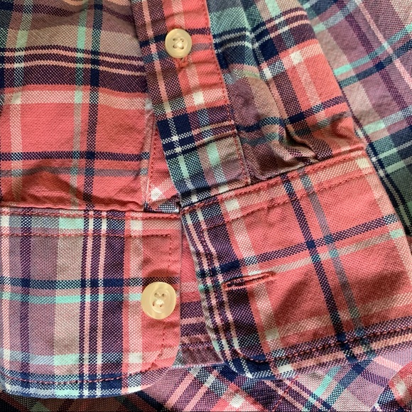 Gap Men Plaid Long Sleeve LG - Picture 7 of 10
